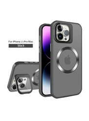 Apple iPhone 14 Pro Max Protective New Design Scratch-Resistant Camera Protection Mobile Case Cover, Black