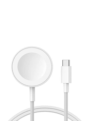 Watch Charger with Charging Cable for Apple Watch Series SE/6/5/4/3/2/1, White