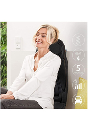 Electric Massage Chair Cushion Back Neck Waist Heating Vibrating Massage Chair for Car Seat Home Office, 1 Piece