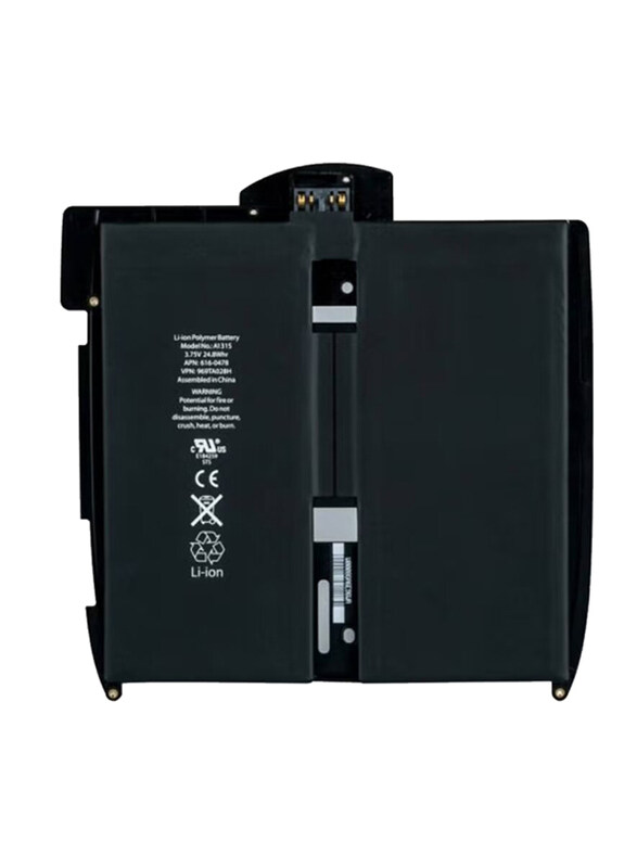 

Generic High Quality Original Replacement Battery for Apple iPad 1, Black