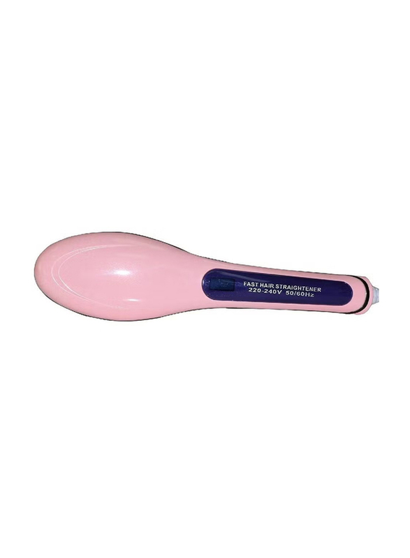 Gennext Fast Hair Straightener Comb Brush, HQT-906, Pink