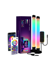 Gennext Multi Modes Timer RGB Light Bar with Bluetooth App & Remote Party Control, Multicolour