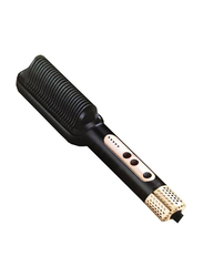 Gennext Professional Hair Straightening Comb Brush Glam look for Women, Black