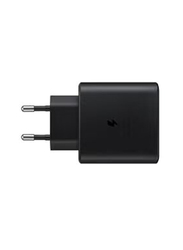 Gennext Original 25W Fast Charging USB-C Mobile Phone Mains Plug Wall Charger for Samsung Devices, Black