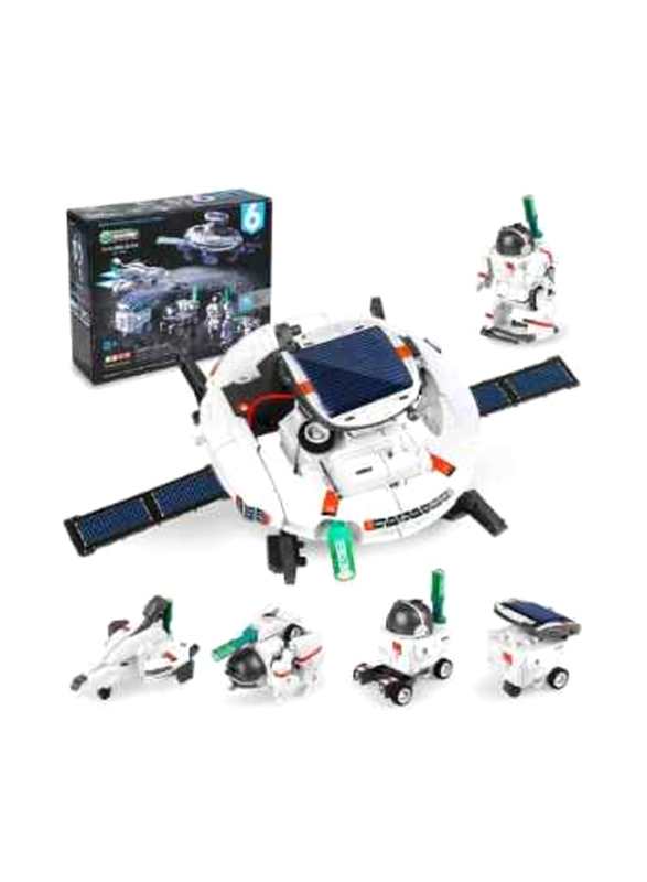 6 In 1 Stem Robot Powered By Solar Educational Science Experiment Set, Ages 8+