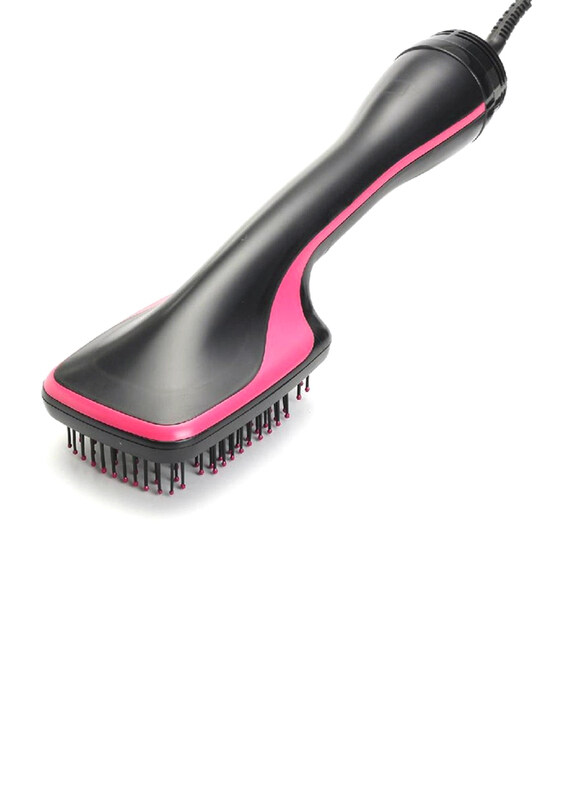 

Gennext 4-in-1 Hair Dryer Brush & Volumizer, One Step Blow Dryer for Straight & Curly Hair, Black/Pink