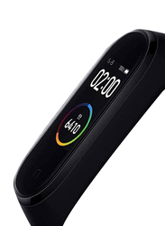 Gennext Silicone Strap for Xiaomi Mi Band 7, Black