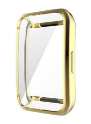 Gennext Soft TPU Case Cover for Honor Band 6, Gold