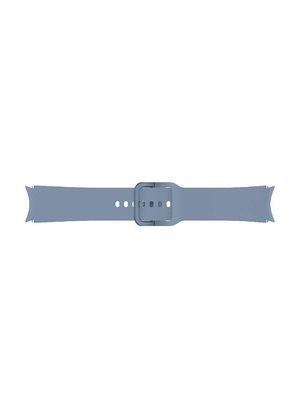 Gennext Silicone Sport Replacement Strap for Samsung Galaxy Watch 4/4 Classic/5/5 Pro/6/6 Classic, Blue