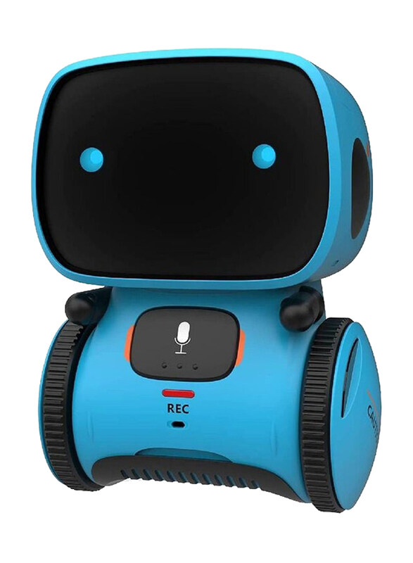 

Gennext Interactive Voice Control & Touch Sense Smart Robot Toy, Ages 3+, Blue/Black