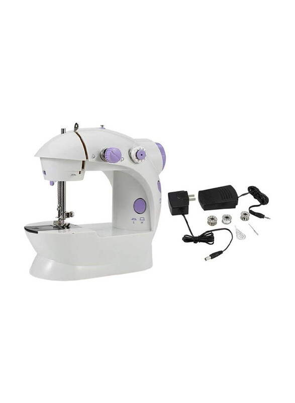 

Gennext Electric Portable Sewing Machine, White