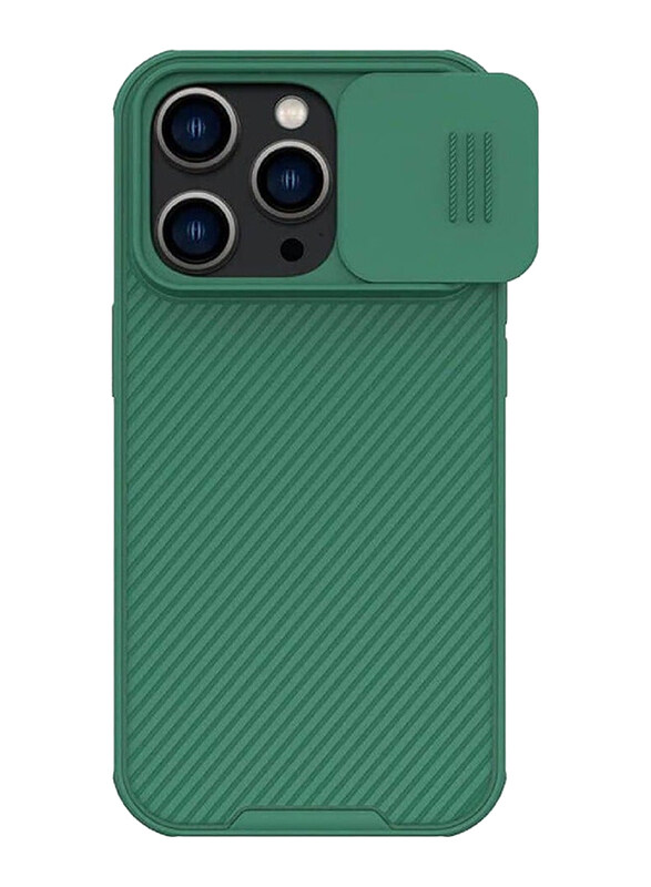 

Nillkin Apple iPhone 14 Pro CamShield Pro Scratch Resistant Slide Camera Protection Privacy Mobile Phone Case Cover, Green