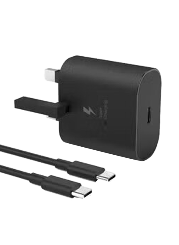 Gennext 25W Super Fast USB C Replacement Charger, Black