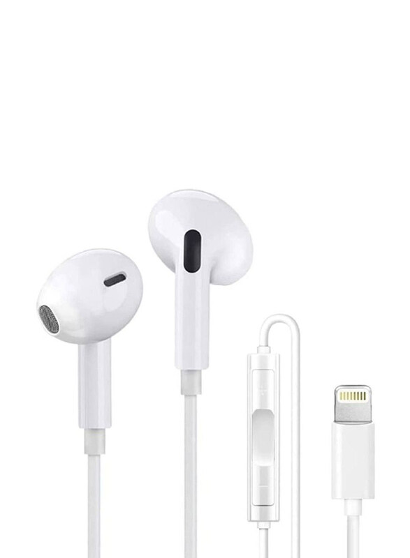 

Generic Wired In-Ear Noise Canceling Earphones, White