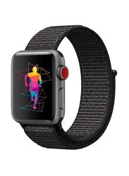 Zoomee Replacement Band for Apple Watch Series 4 40mm, Black