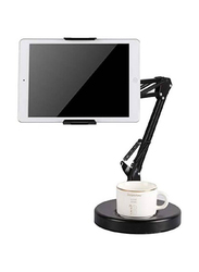 Gennext Best Flexible Long Arm 360° Rotating Tablet/Mobile Holder, Black