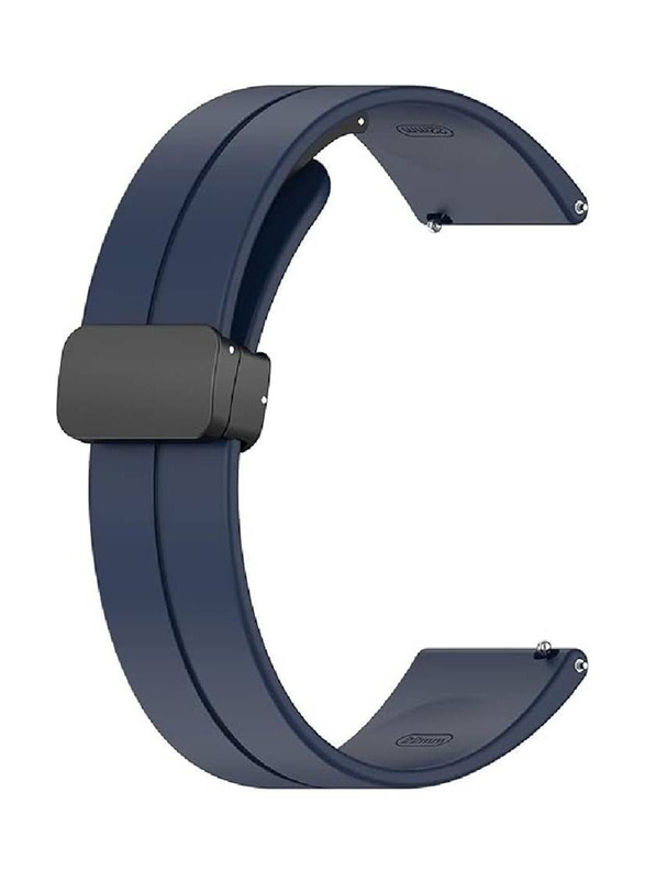 Gennext Replacement Quick Release Soft Sport Magnetic Band for Huawei Watch Buds/Watch GT4, Blue