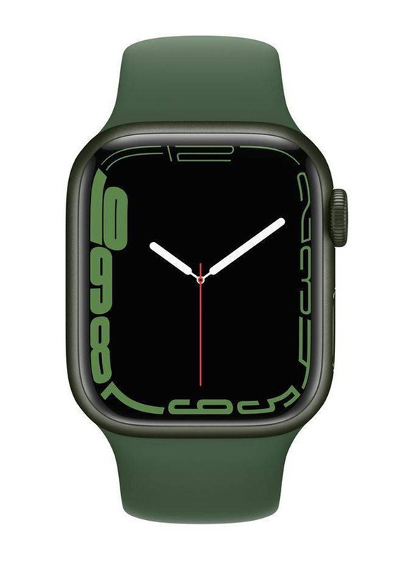 Gennext Simple Stylish Folding Magnetic Silicone Strap Band for Apple 42mmm/44mm/45mm/49mm Series Ultra, Green