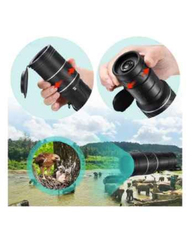 16 x 25 Waterproof High Definition Phone Photography Monocular Telescope, Black