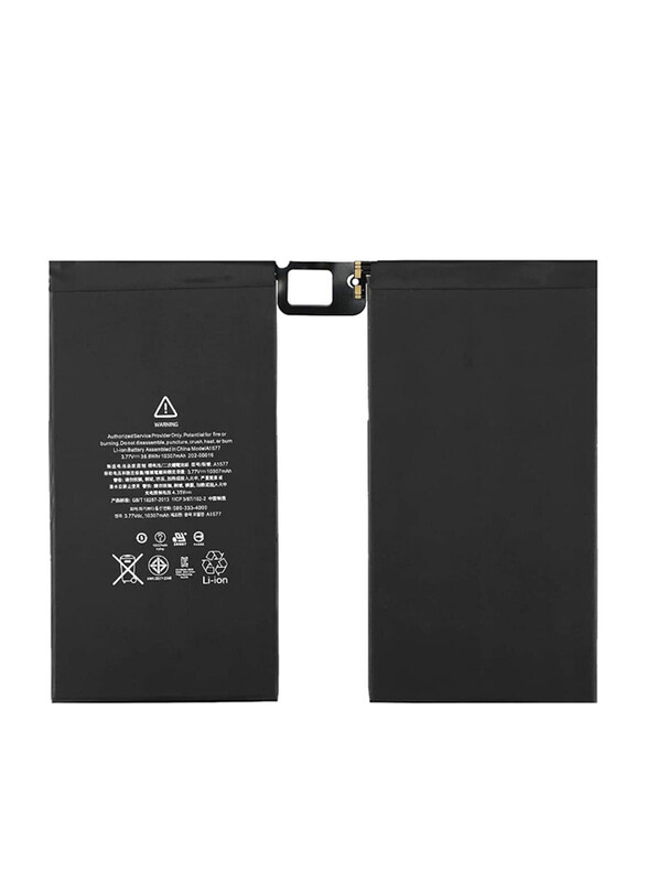 

Generic Apple iPad Pro 12.9 (2021) High Quality Original Replacement Battery, Black
