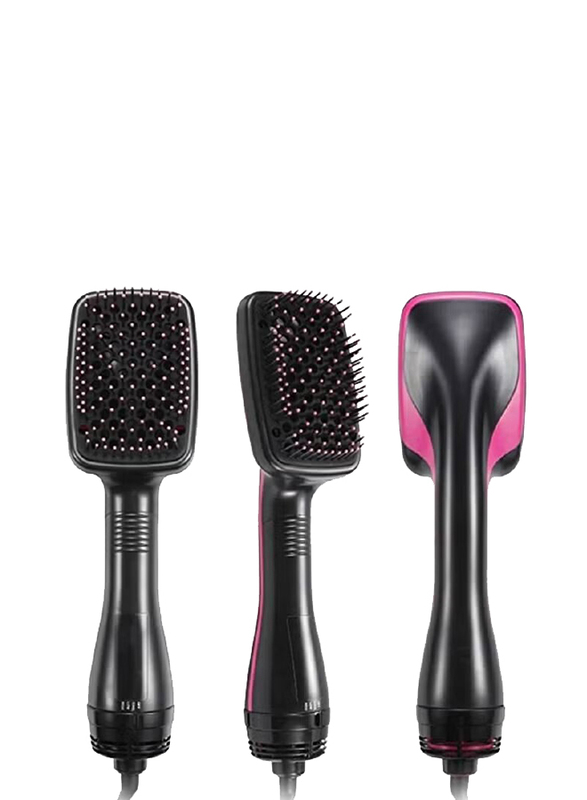 Gennext One-Step Hair Dryer & Styler for Detangle, Dry & Smooth Hair, Black