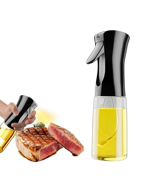 

Gennext 200ml Cooking Oil Sprayer, Clear/Black