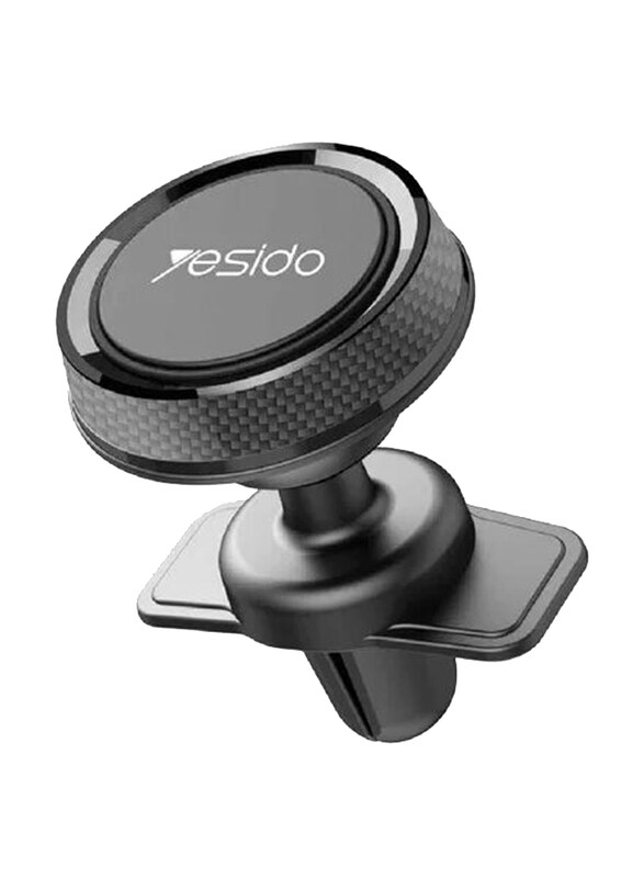 

Yesido 360 Degree Magnetic Air Vent Cradle Mobile Car Holder Mount for Apple iPhone 12 mini/12/12 Pro/Samsung Galaxy S21/20 or Note Ultra & Huawei, Bl