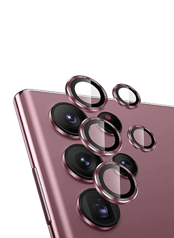 

Gennext Samsung Galaxy S22 Ultra Camera Cover Lens Protector, 2 Piece, Purple