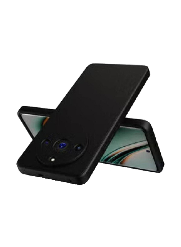 Gennext Realme 11 Pro/11 Pro+ Protective Silicone Flexible Camera Protection Slim Ultra Soft Back Mobile Phone Case Cover, Black