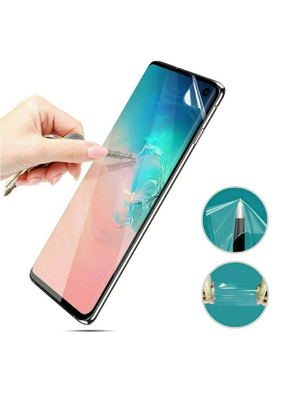 Gennext Samsung Galaxy S10 5G Film Cover Front and Back Hydrogel Screen Protector, Clear