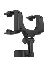 XO C70 Rearview Mirror Car Holder for Smartphones, Black