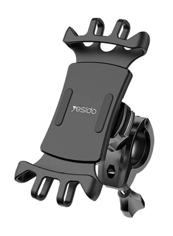 

Yesido C66 360 Degree Adjustable Rotation Bike Bicycle Motorcycle Mobile Phone Holder for Apple iPhone 12 Mini/12/12 Pro/Samsung Galaxy S21/20/Note/Hu