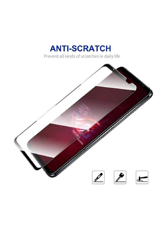 Gennext Asus ROG Phone 7 Ultimate Tempered Glass Screen Protector, Clear