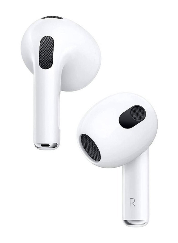 3rd Generation Bluetooth Wireless In-Ear Headphones with Hi-Fi Stereo Sound for iOS and Android Phones, White