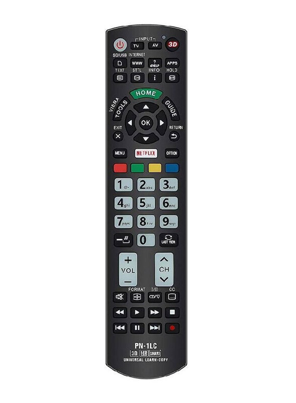

Gennext PN-1LC Universal Replacement Remote Control, Black