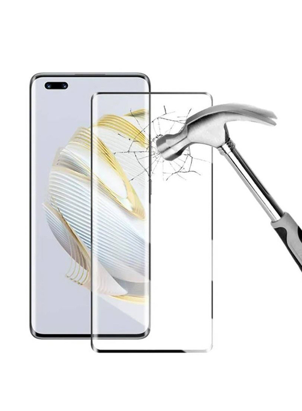 Huawei Nova 10 Pro Full Coverage Anti-Scratch Premium 9H Tempered Glass Screen Protector, Clear