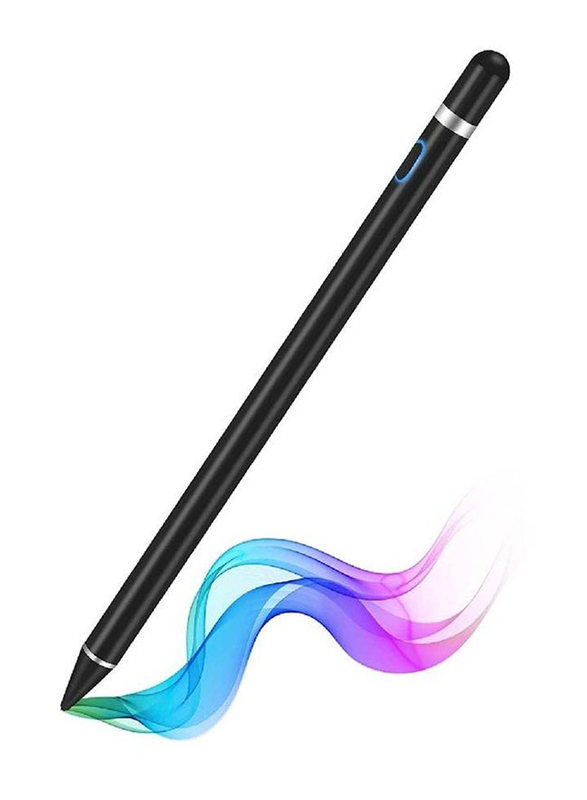 Gennext Active Touch Screens Digital Stylish Pen Pencil for Apple iPhone/iPad Pro/Mini/Air/Android, Black