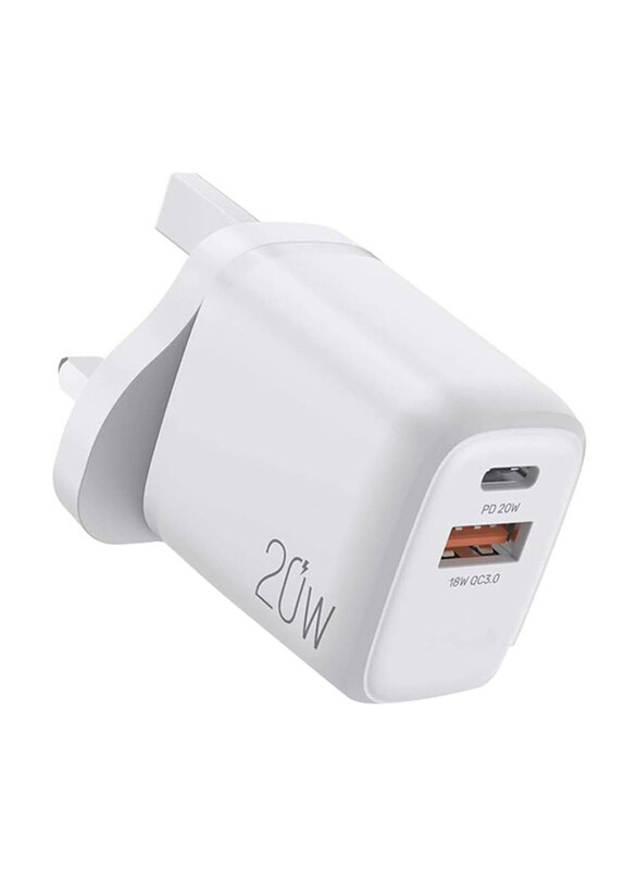 

Gennext USB C Charger Fast Charging Plug, White