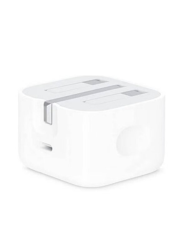 Gennext 20W USB-C Power Adapter for Apple iPhone, White