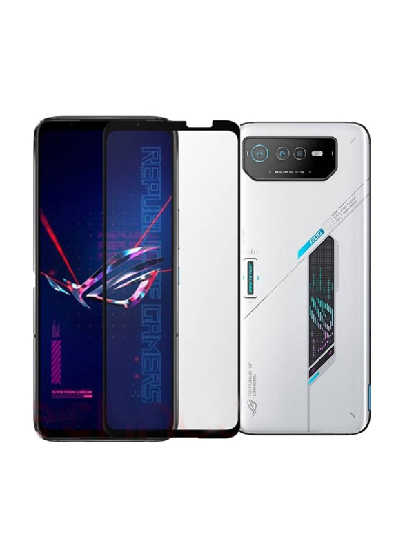 

Zoomee Asus Rog Phone 6 Full Coverage 9H Tempered Glass Screen Protector, Clear