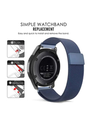 Zoomee Loop Stainless Steel Smartwatch Strap Band for Huawei GT2/GT, Navy Blue