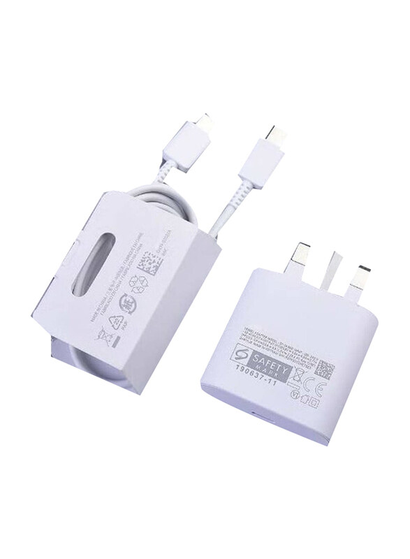 

Gennext 45W Super Fast Charger Adapter, with USB Type-C Charging Cable for Smartphones, White