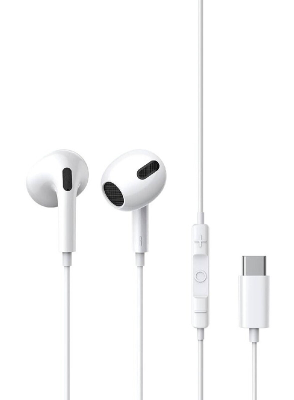 

Gennext Wired In-Ear Earphones with Mic, White