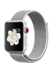 Zoomee Replacement Band for Apple Watch Series 3/2/1, Silver