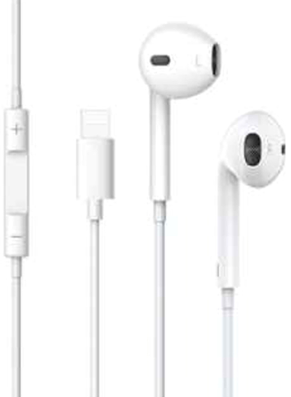 Usams Wired In-Ear Earphone with Mic, White