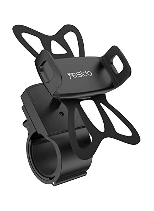 

Yesido C42 Universal Mobile Phone Holder Mount with 360 Degree Adjustable Rotation for Bike Bicycle Motorcycle, Black