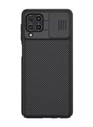 Nillkin Samsung Galaxy F62 Camera Protector Hard PC TPU Ultra Thin Anti-Scratch Mobile Phone Case Cover, Black