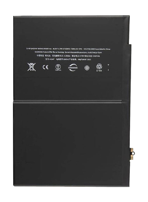 Apple iPad (6th Gen) High Quality Original Replacement Battery, Black