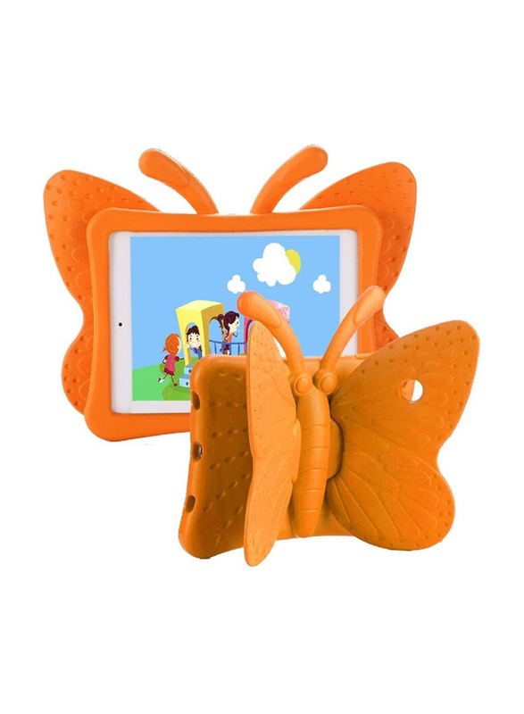 Apple iPad Air 9.7" Kids EVA Butterfly Stand Light Weight Tablet Case Cover, Orange