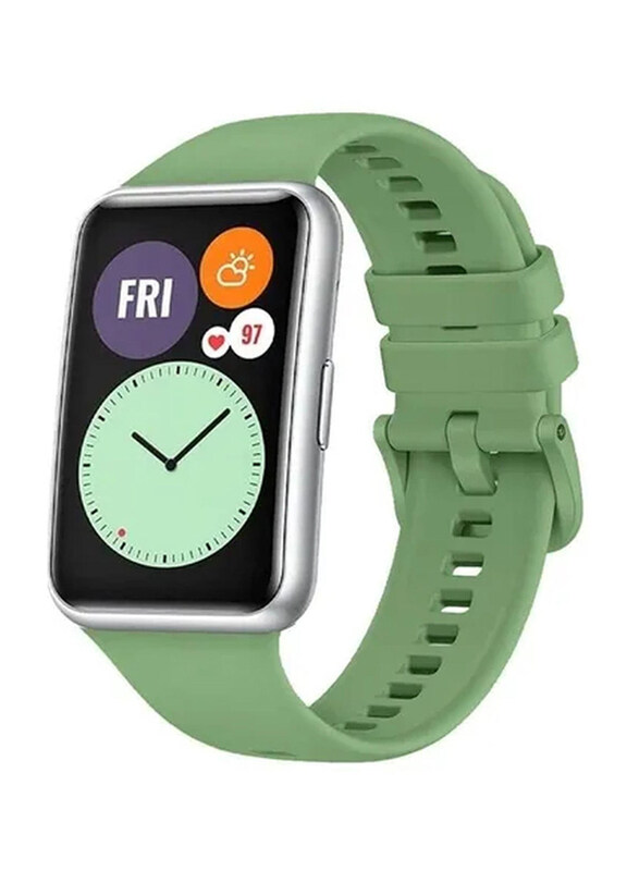 

Generic Silicone Sport Band for Huawei Watch Fit 2, Light Green